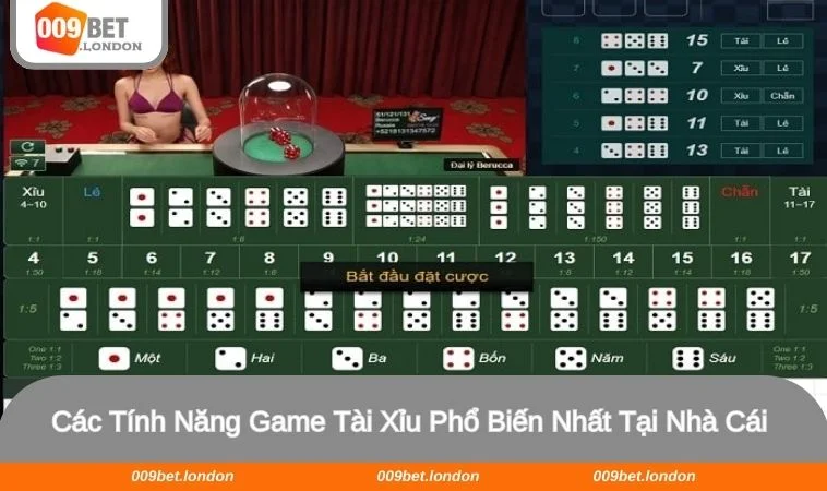 Khám phá các tính năng trong game Tài xỉu cực hữu ích